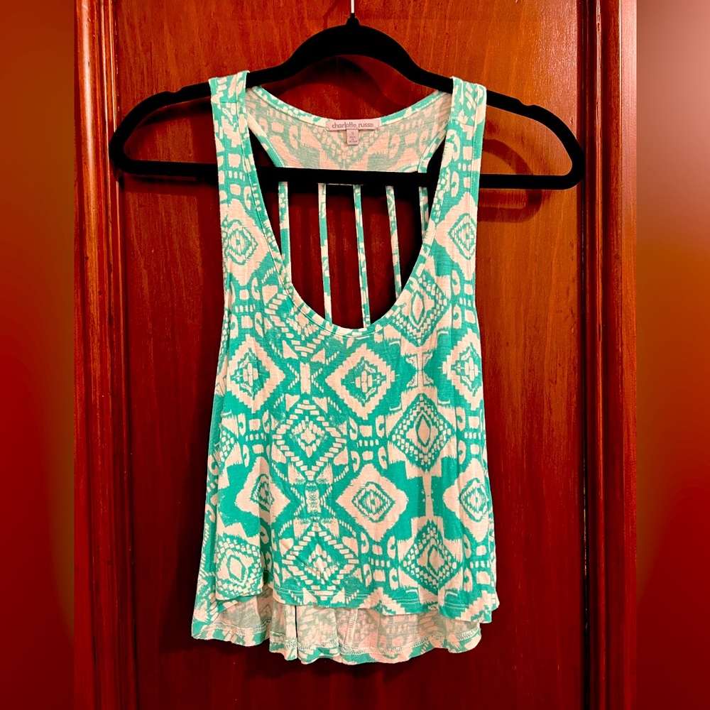 Strappy Back Tank Top